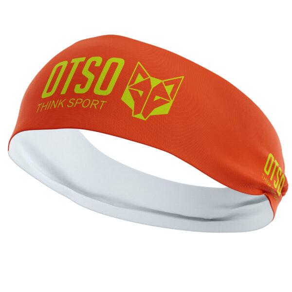 Otso traka za glavu fluo orange/fluo yellow 10 cm