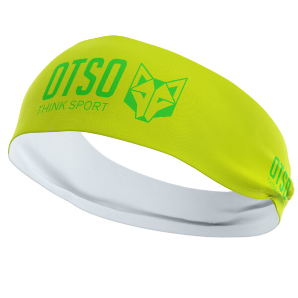 Otso traka za glavu fluo yellow/fluo green 10 cm
