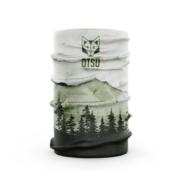 Otso višenamenska marama - bandana green forest