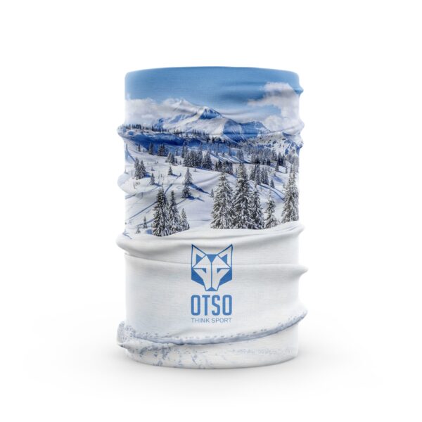 Otso višenamenska marama - bandana snow forest
