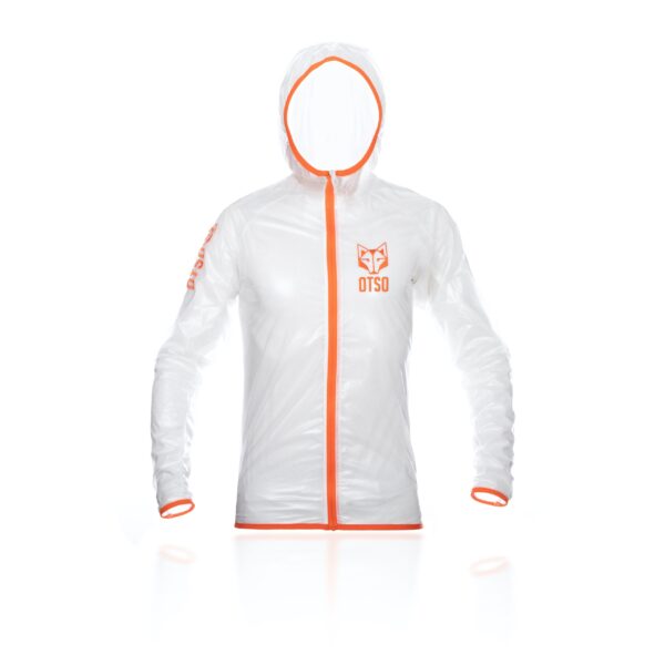 Otso Ultra Light white fluo orange uniseks vodootporna jakna