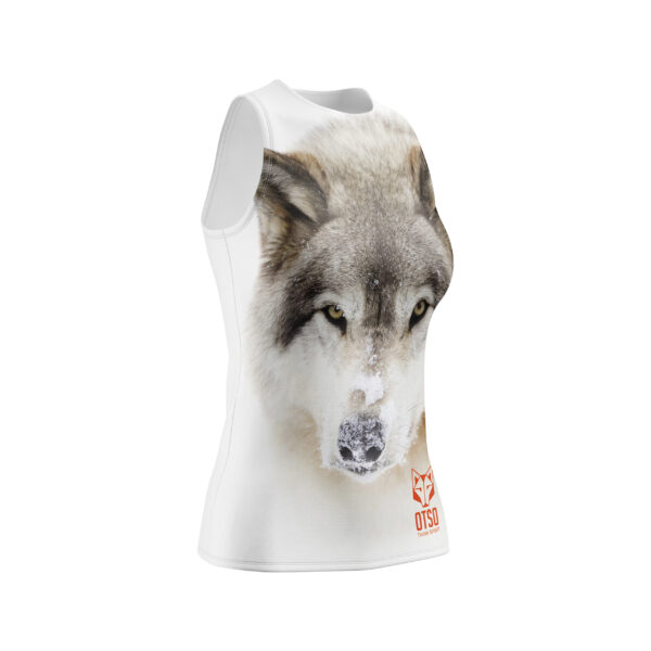 Otso ženska tehnička majica za trčanje bez rukava Wolf
