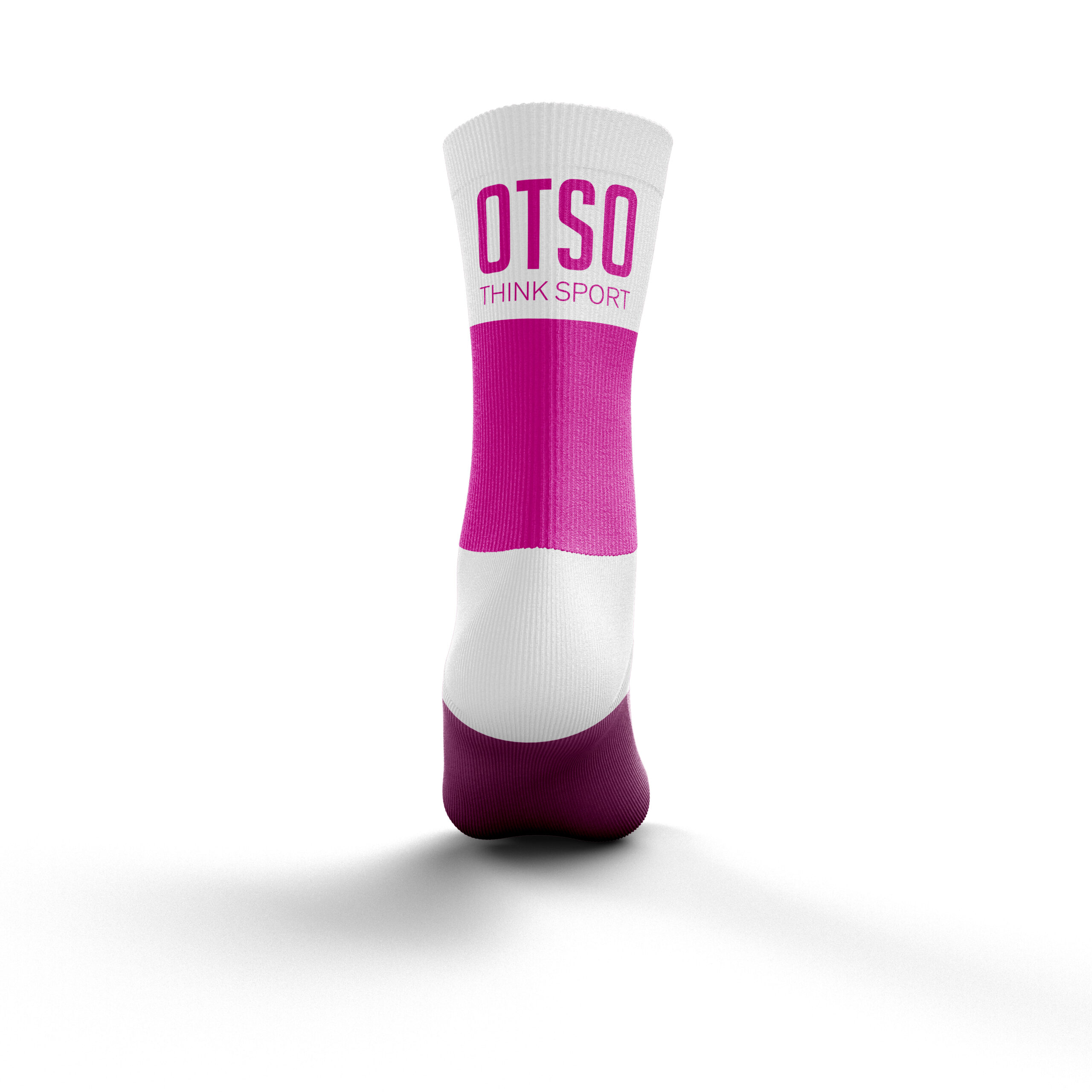 Otso Multi-sport čarape srednje dužine roze-bele - Image 2