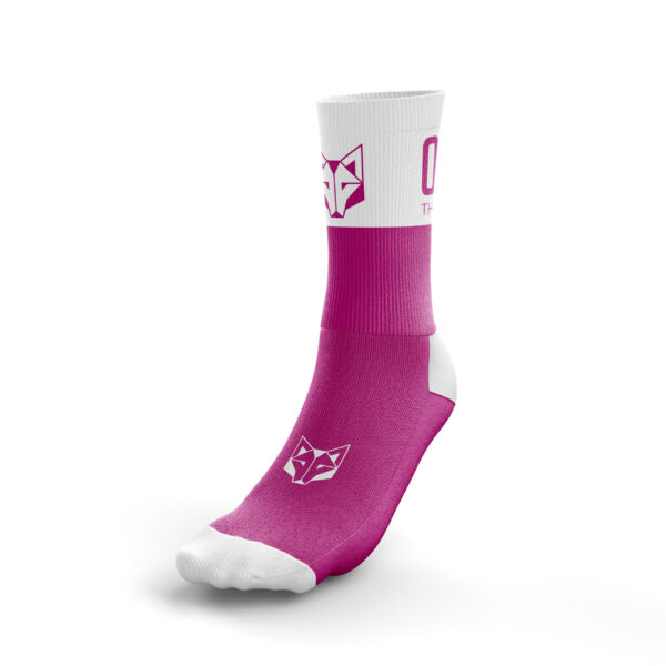 Otso Multi-sport čarape srednje dužine roze-bele